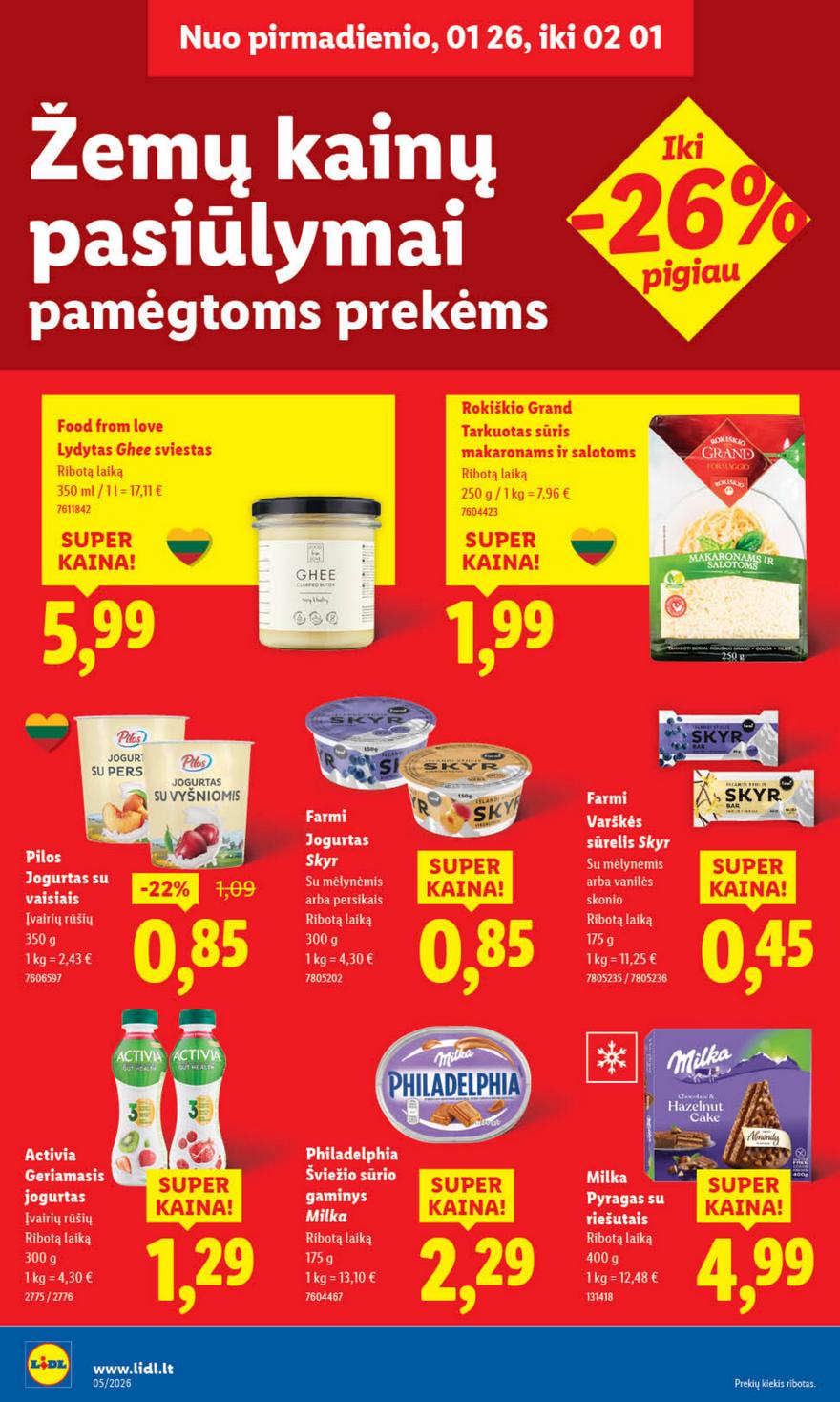 Lidl leidinys naujas akcijos nuo 
  2026-01-26 iki 
  2026-02-01 | Leidinukas.lt puslapis 8