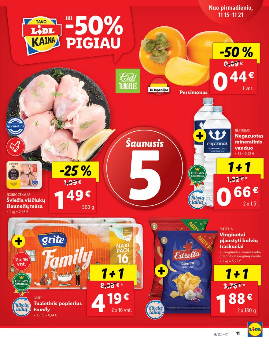 Lidl maisto prekių pasiūlymai akcijos nuo 
  2021-11-15 iki 
  2021-11-21 | Leidinukas.lt puslapis 11