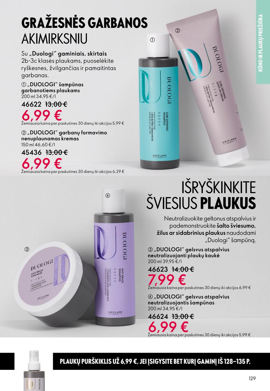Oriflame katalogas akcijos nuo 
  2025-10-29 iki 
  2025-11-18 | Leidinukas.lt puslapis 129