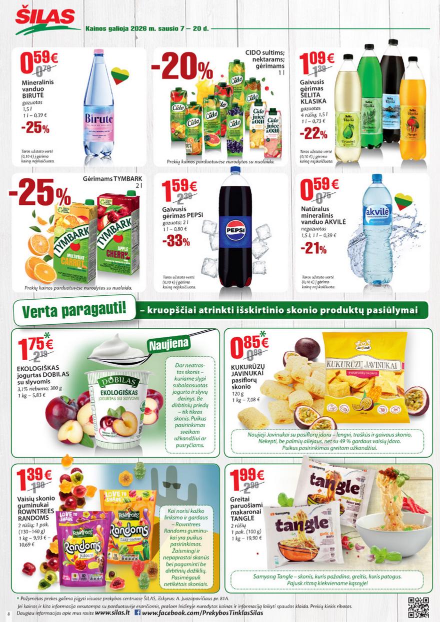 Šilas leidinys akcijos nuo 
  2026-01-07 iki 
  2026-01-20 | Leidinukas.lt puslapis 8