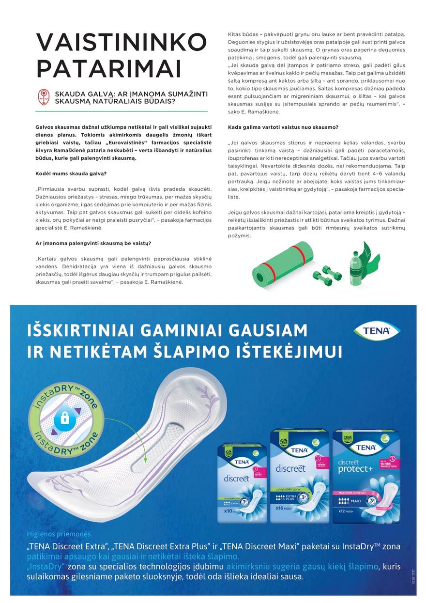 Euro vaistinė katalogas akcijos nuo 
  2025-08-01 iki 
  2025-08-31 | Leidinukas.lt puslapis 21