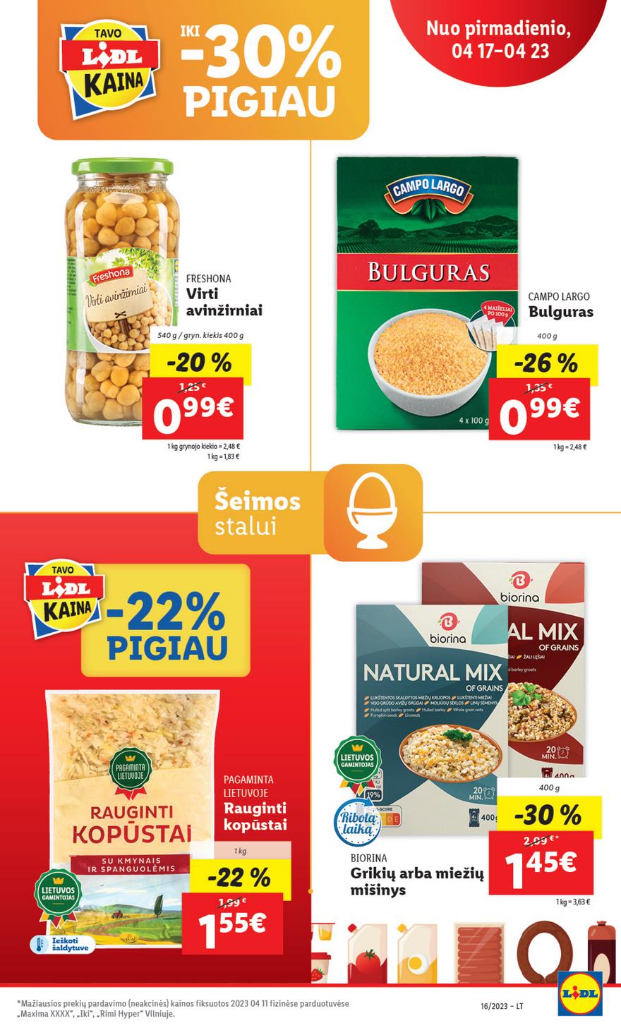 Lidl pasiūlymai akcijos nuo 
  2023-04-17 iki 
  2023-04-23 | Leidinukas.lt puslapis 51