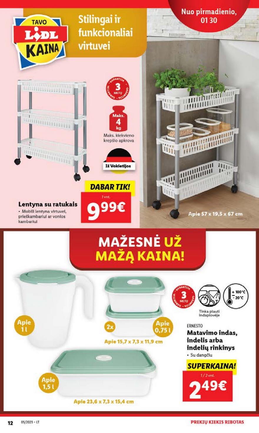 Ldil ne maisto leidinys akcijos nuo 
  2023-01-30 iki 
  2023-02-05 | Leidinukas.lt puslapis 12