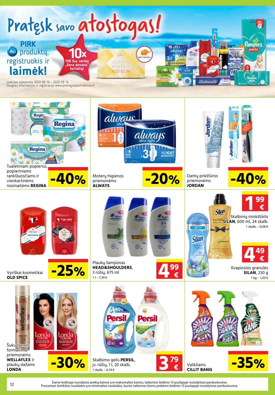 Aibė leidinys akcijos nuo 
  2020-09-03 iki 
  2020-09-15 | Leidinukas.lt puslapis 12