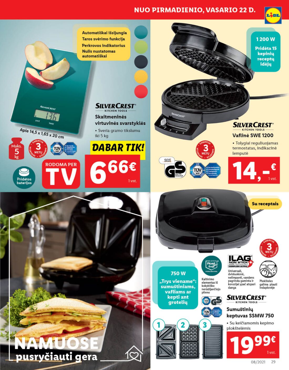 Lidl savaitinis leidinys akcijos nuo 
  2021-02-22 iki 
  2021-02-28 | Leidinukas.lt puslapis 29