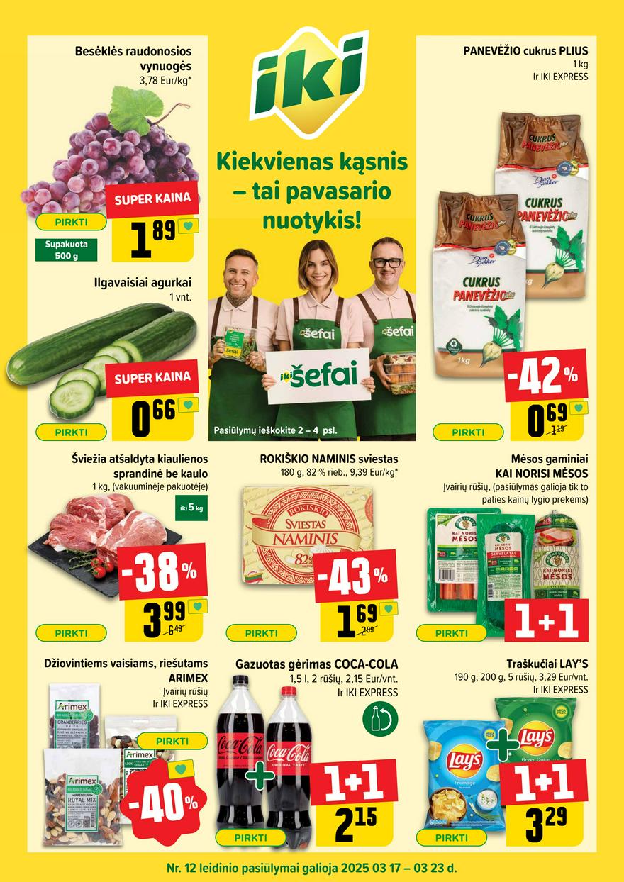 Iki leidinys 12 akcijos nuo 
  2025-03-17 iki 
  2025-03-23 | Leidinukas.lt puslapis 1