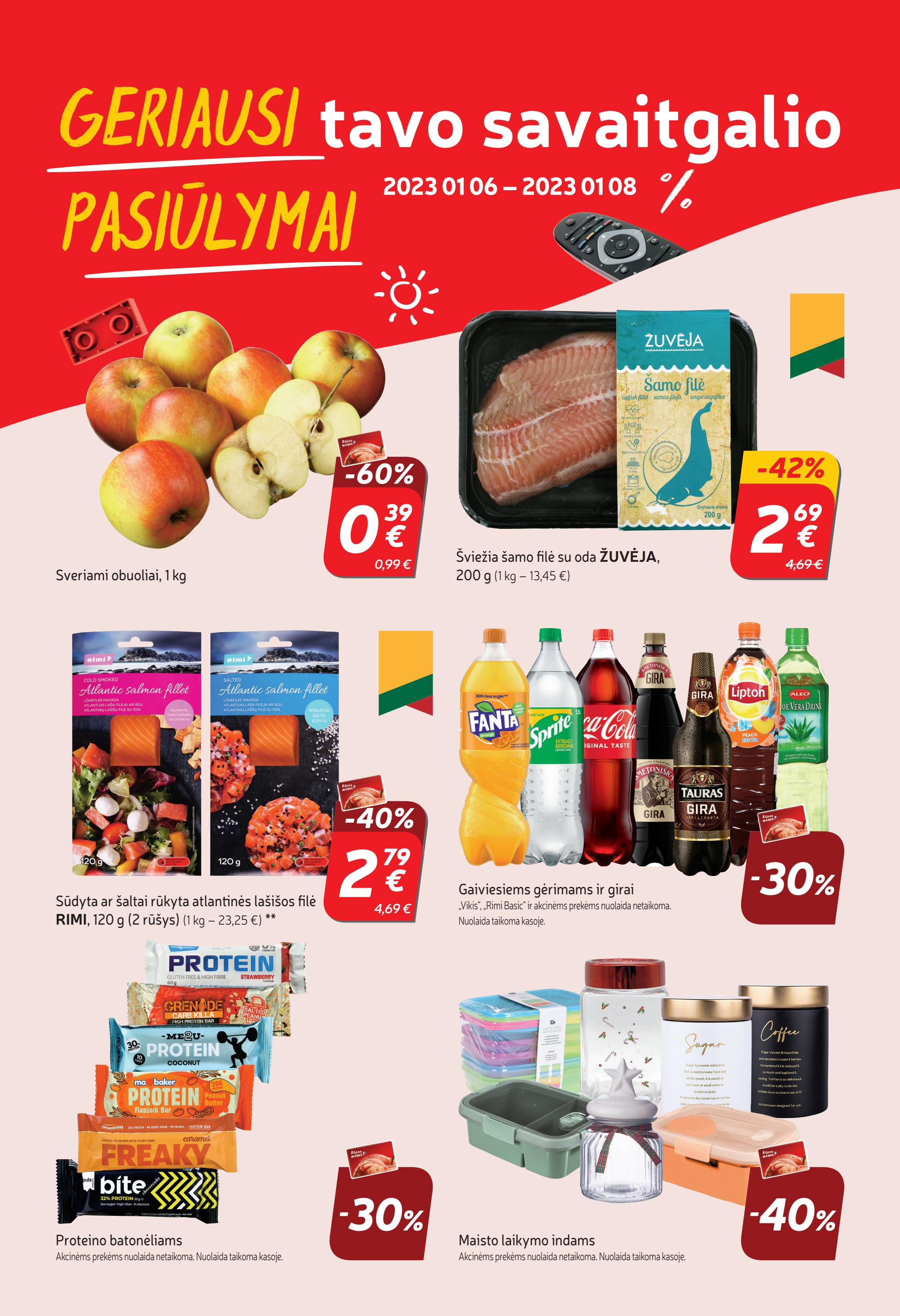 Rimi savaitinis leidinys akcijos nuo 
  2023-01-03 iki 
  2023-01-09 | Leidinukas.lt puslapis 24