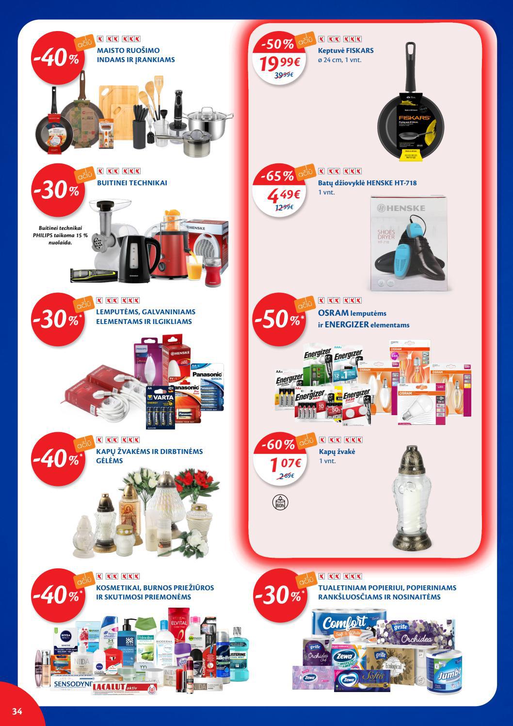 Maxima kaininis leidinys akcijos nuo 
  2021-10-19 iki 
  2021-10-25 | Leidinukas.lt puslapis 34