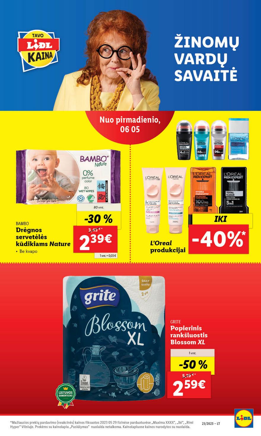 Lidl pasiūlymai akcijos nuo 
  2023-06-05 iki 
  2023-06-11 | Leidinukas.lt puslapis 42