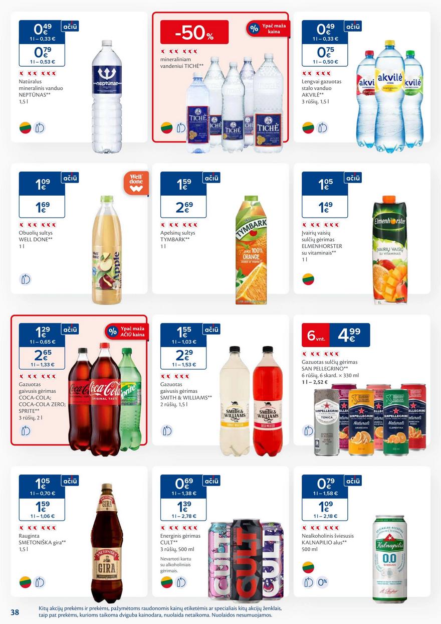 Maxima savaitinis leidinys 46 akcijos nuo
2024-11-12 iki
2024-11-18 | Leidinukas.lt puslapis 38