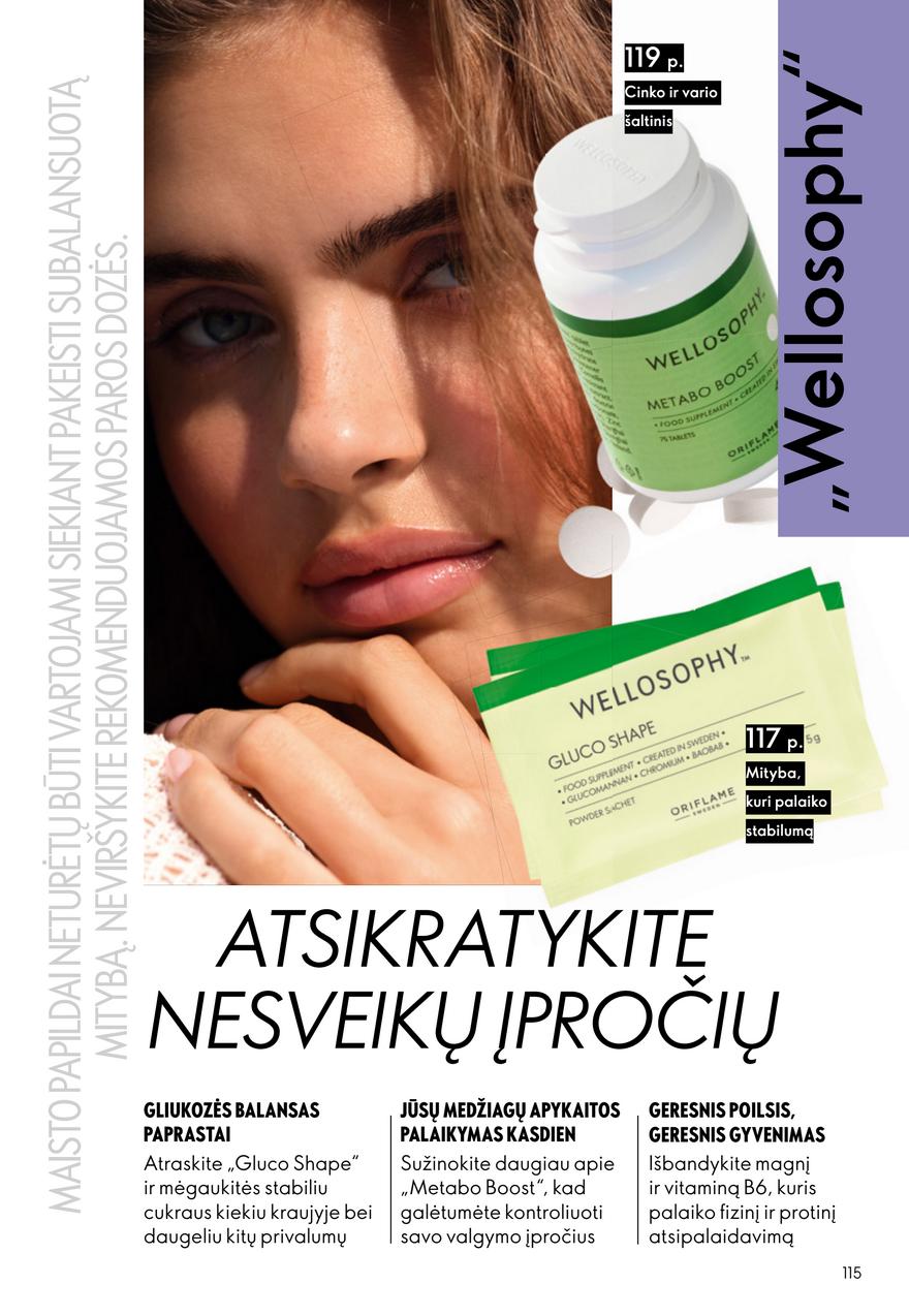Oriflame katalogas akcijos nuo 
  2026-06-03 iki 
  2026-06-23 | Leidinukas.lt puslapis 115