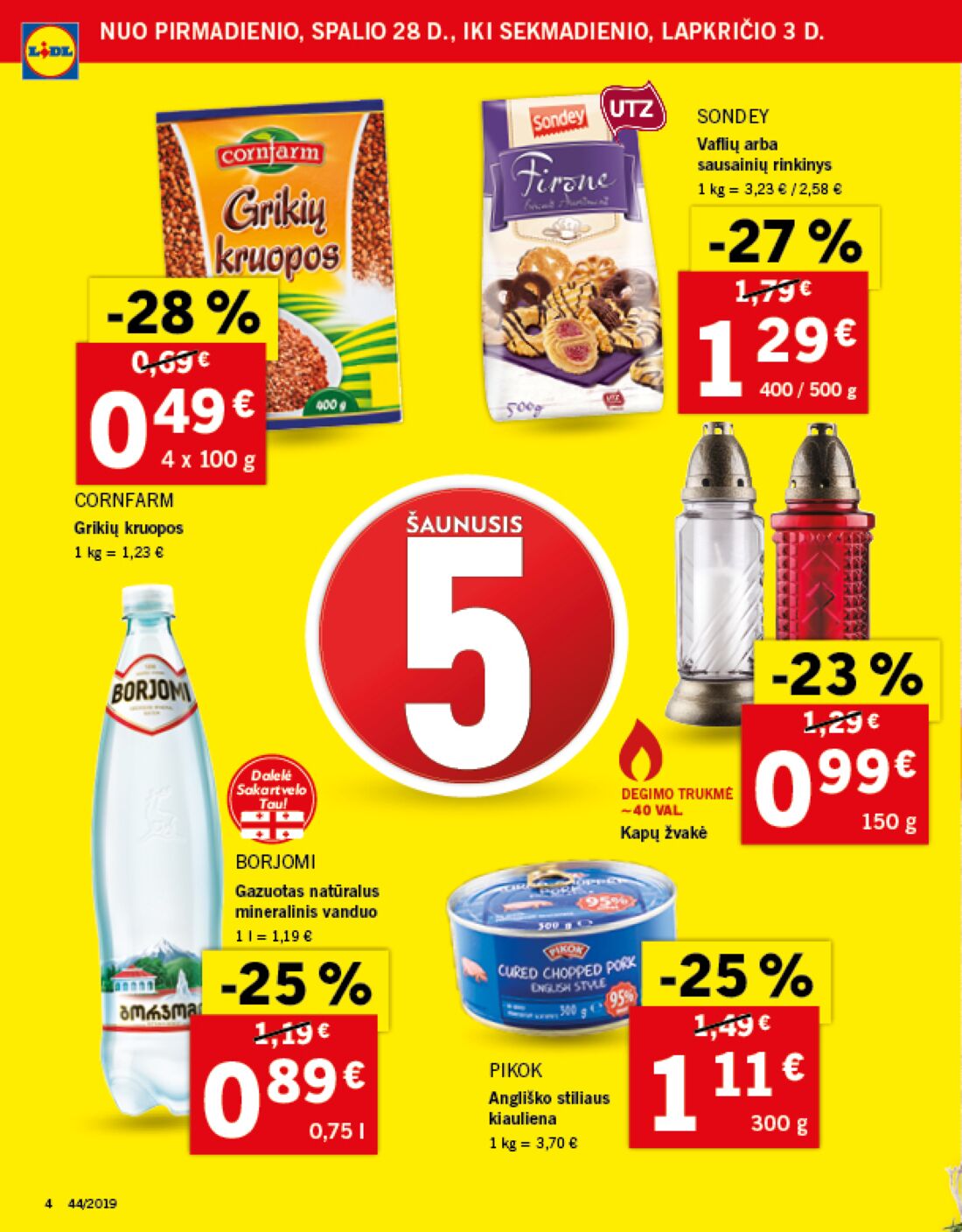 Lidl savaitinis leidinys akcijos nuo 
  2019-10-28 iki 
  2019-11-03 | Leidinukas.lt puslapis 4