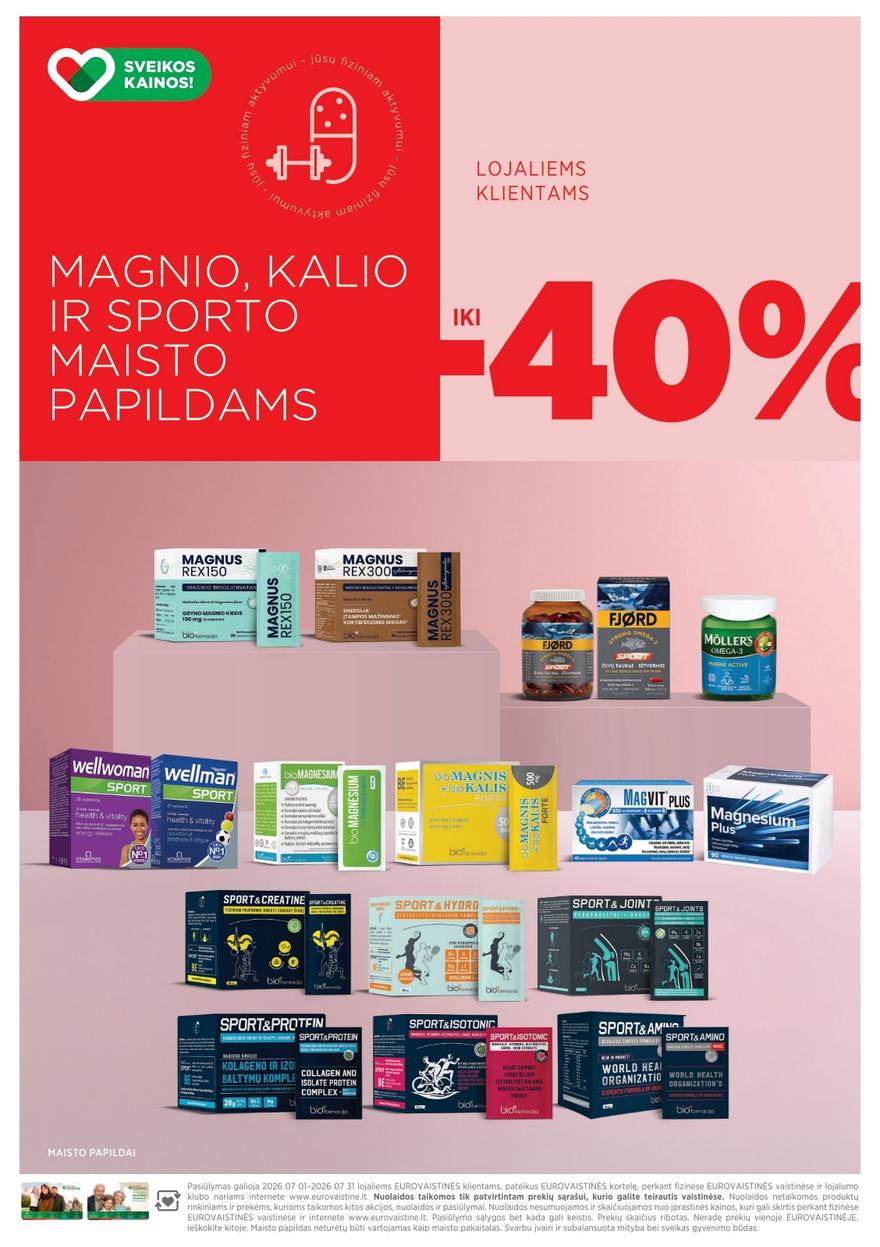 Euro vaistinė katalogas akcijos nuo 
  2026-07-01 iki 
  2026-07-31 | Leidinukas.lt puslapis 9