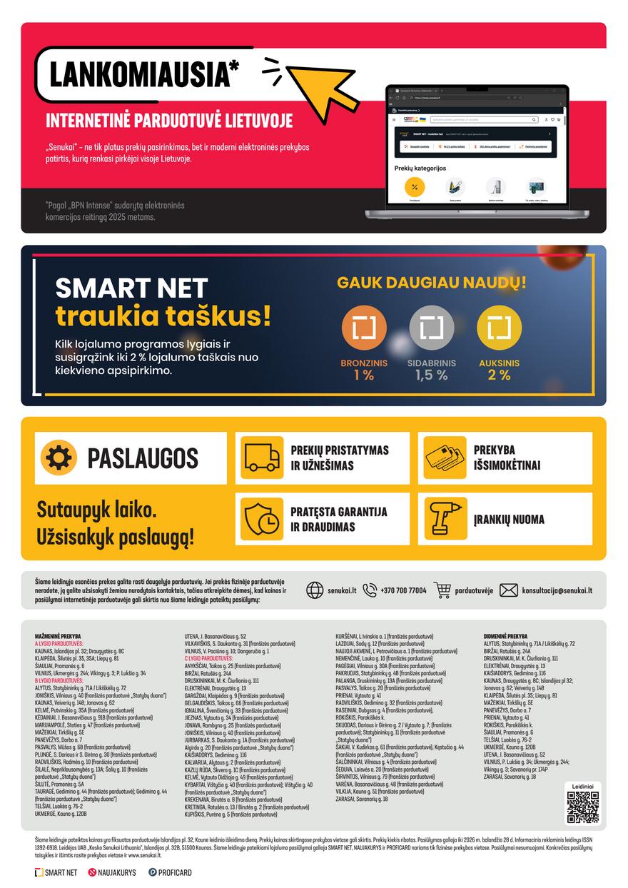 Senukai leidinys akcijos nuo 
  2026-04-15 iki 
  2026-05-28 | Leidinukas.lt puslapis 30