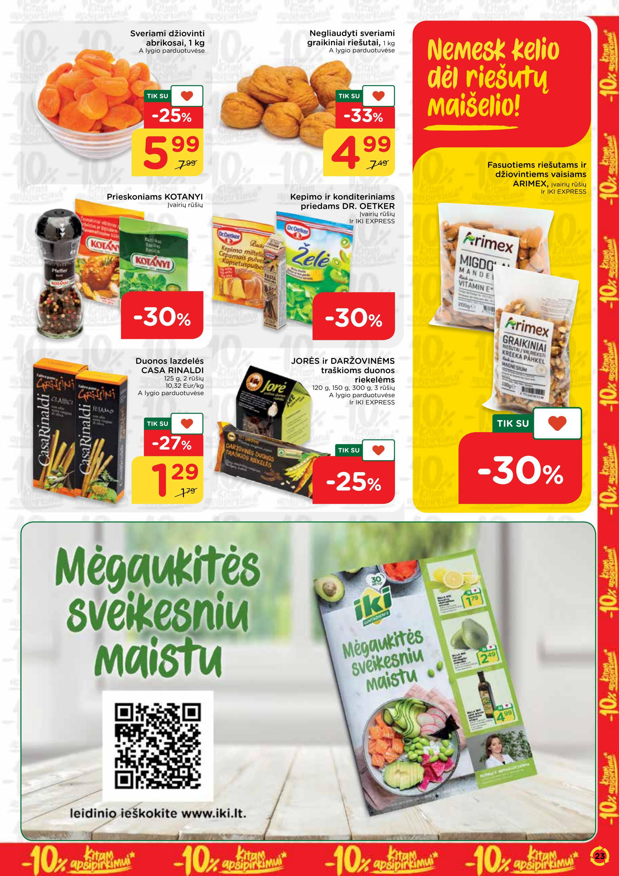 Iki savaitės leidinys akcijos nuo 
  2022-01-31 iki 
  2022-02-06 | Leidinukas.lt puslapis 23
