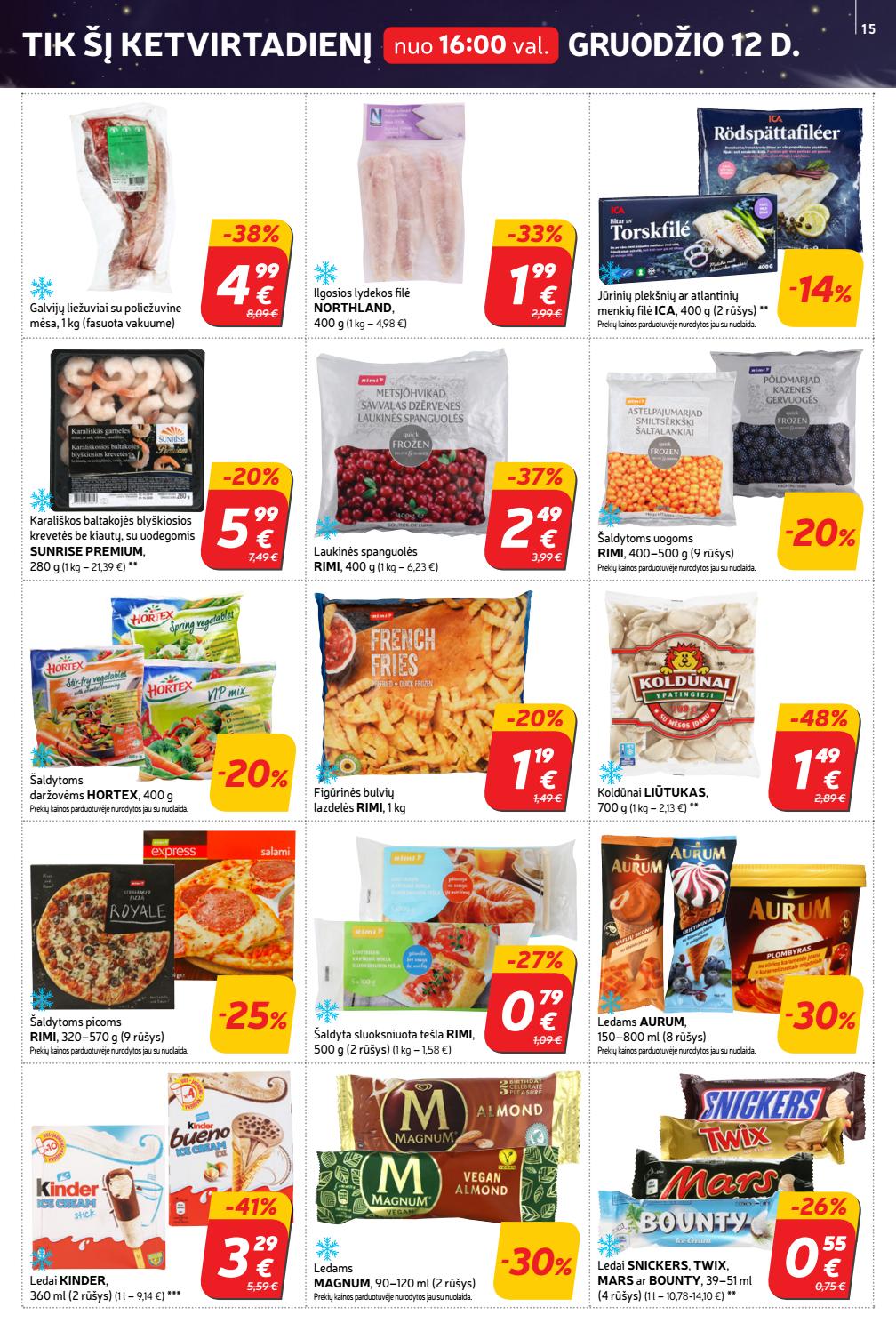 Rimi savaitinis leidinys akcijos nuo 
  2019-12-10 iki 
  2019-12-16 | Leidinukas.lt puslapis 15