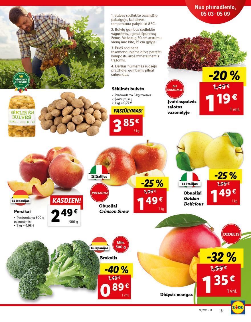 Lidl maisto prekių pasiūlymai akcijos nuo 
  2021-05-03 iki 
  2021-05-09 | Leidinukas.lt puslapis 3