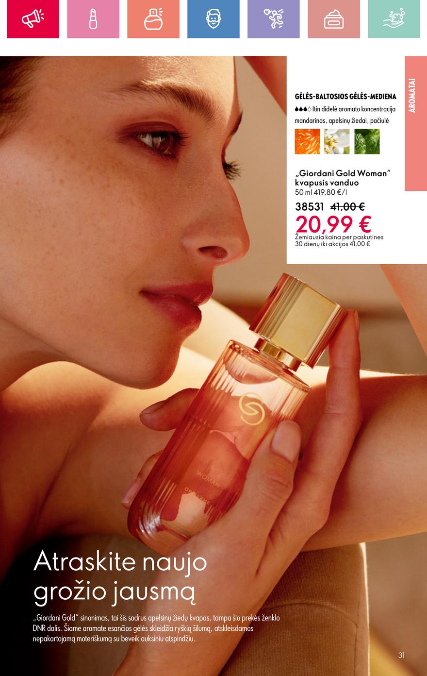 Oriflame katalogas akcijos nuo 
  2025-06-01 iki 
  2025-06-21 | Leidinukas.lt puslapis 31