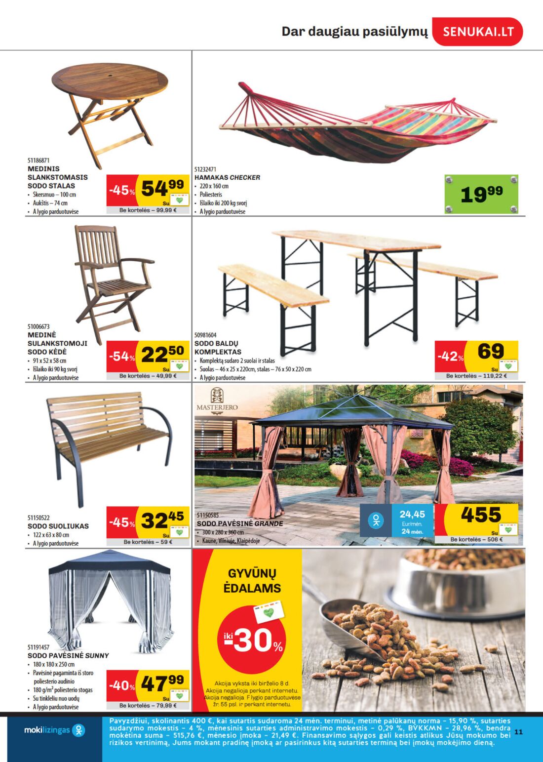 Senukai reklaminis leidinys akcijos nuo 
  2020-05-20 iki 
  2020-06-08 | Leidinukas.lt puslapis 11