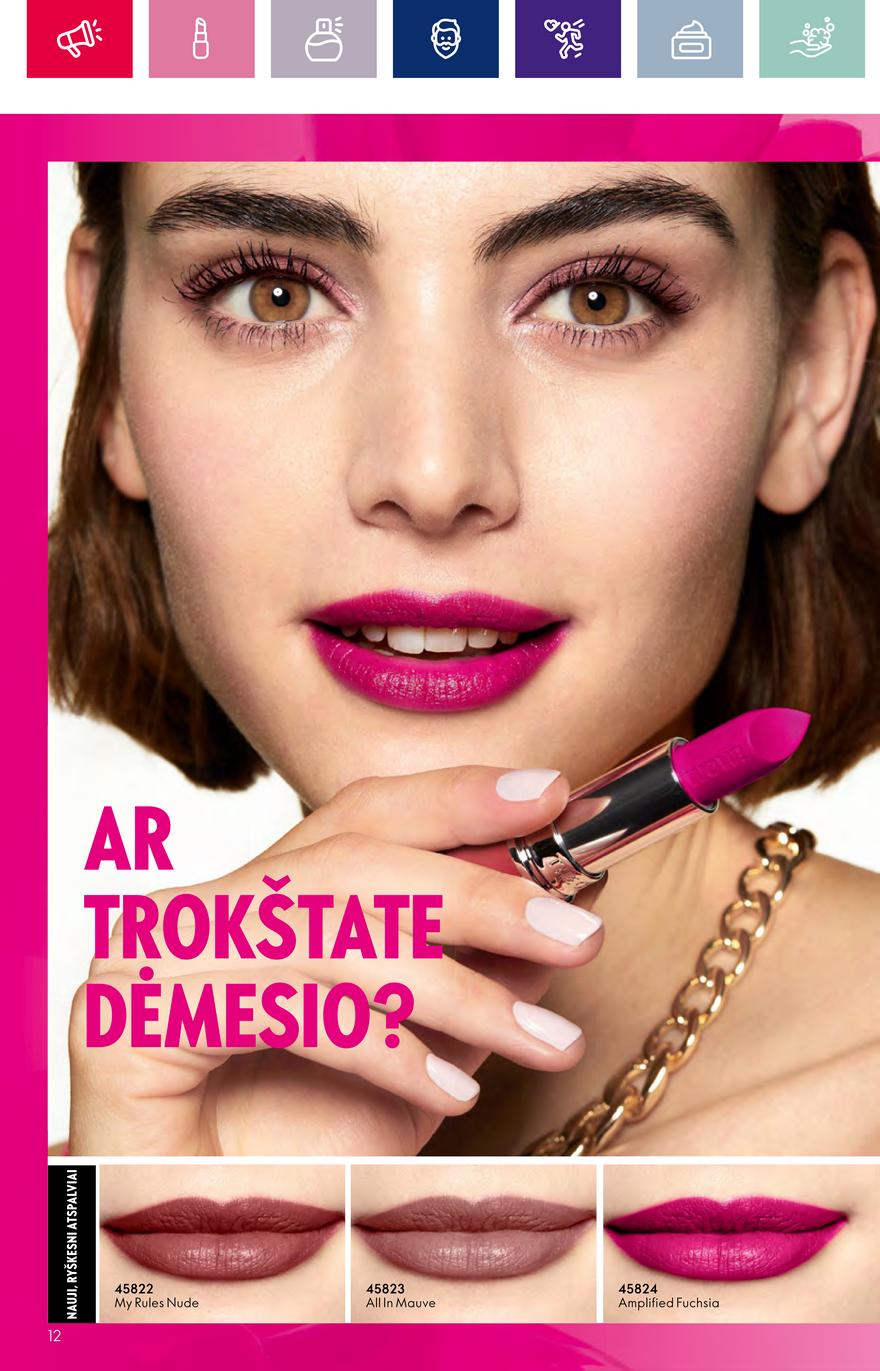 Oriflame katalogas akcijos nuo 
  2023-10-04 iki 
  2023-11-01 | Leidinukas.lt puslapis 12