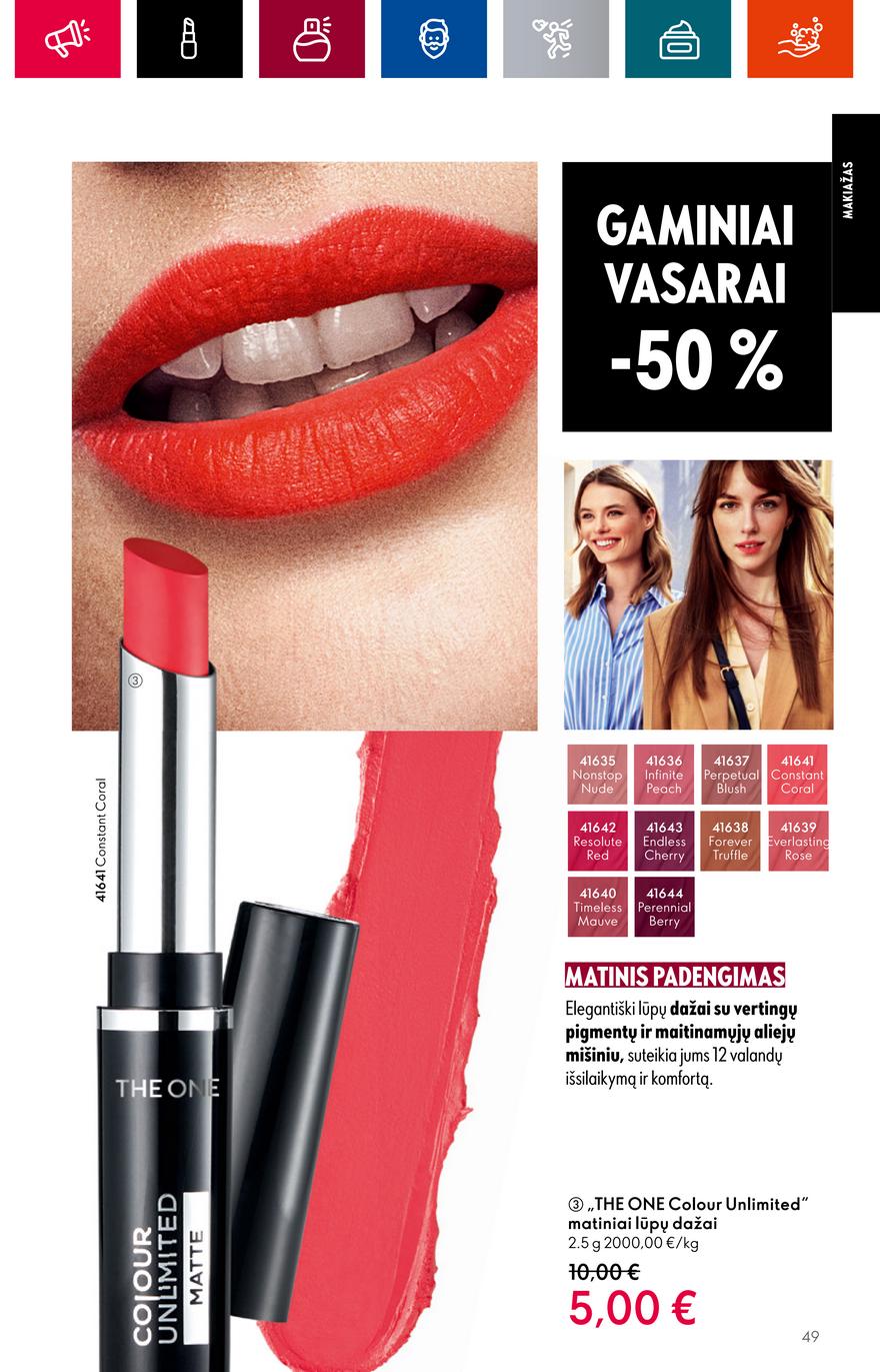 Oriflame katalogas akcijos nuo 
  2023-06-28 iki 
  2023-07-18 | Leidinukas.lt puslapis 49