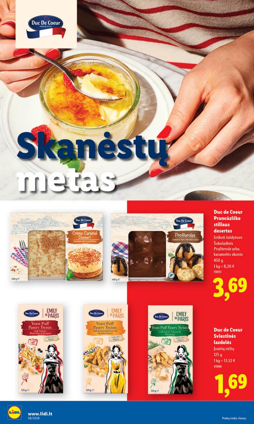 Lidl leidinys akcijos nuo 
  2026-02-16 iki 
  2026-02-22 | Leidinukas.lt puslapis 20