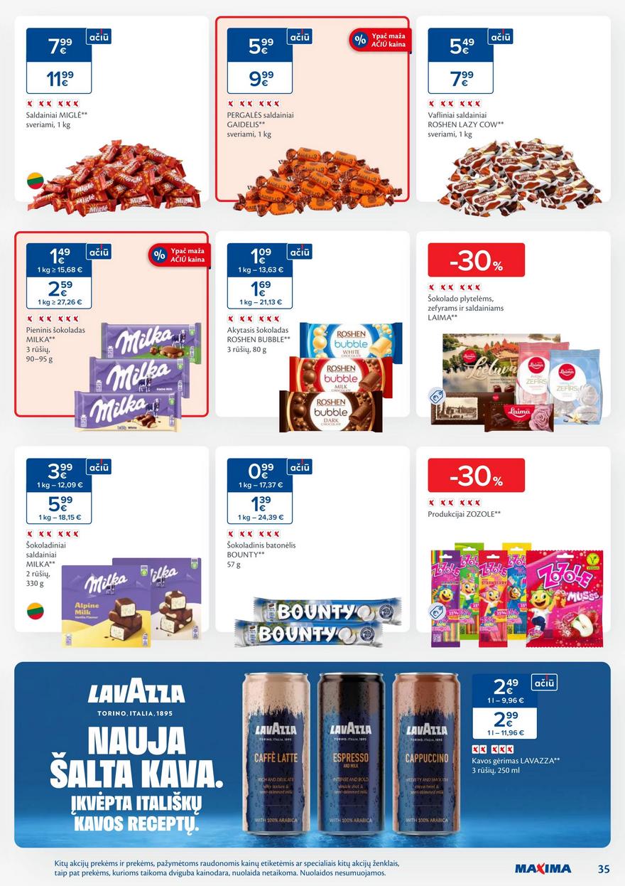 Maxima leidinukas akcijos nuo 
  2025-08-05 iki 
  2025-08-11 | Leidinukas.lt puslapis 35