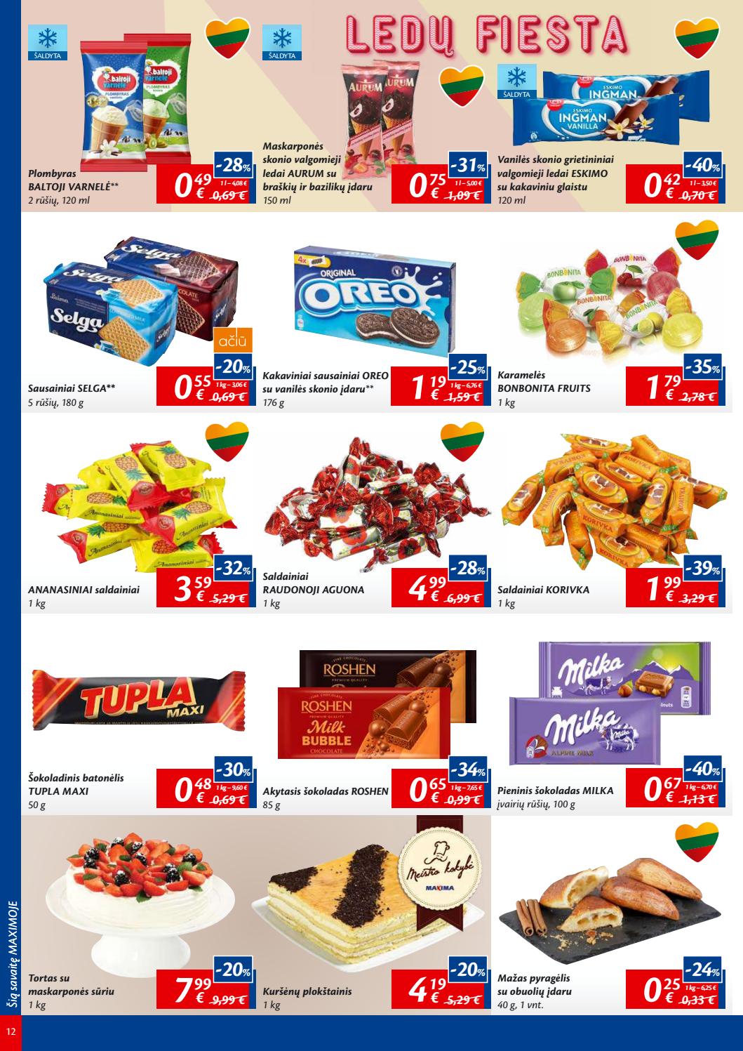 Maxima kaininis leidinys akcijos nuo 
  2019-08-20 iki 
  2019-08-26 | Leidinukas.lt puslapis 12