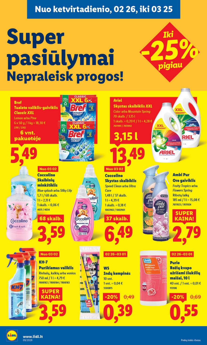 Lidl leidinys akcijos nuo 
  2026-02-23 iki 
  2026-03-01 | Leidinukas.lt puslapis 40