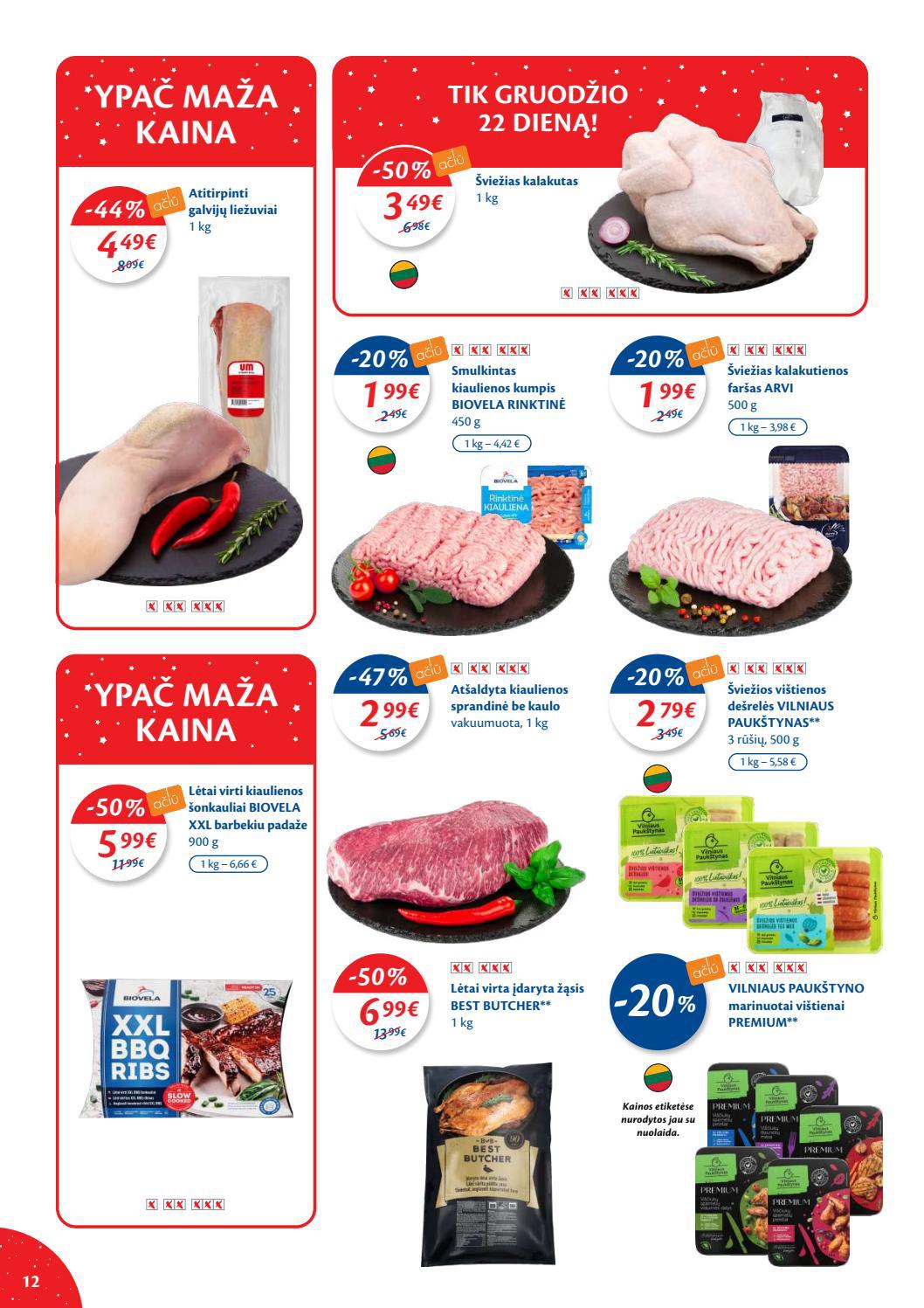 Maxima kaininis leidinys akcijos nuo 
  2021-12-14 iki 
  2021-12-27 | Leidinukas.lt puslapis 12