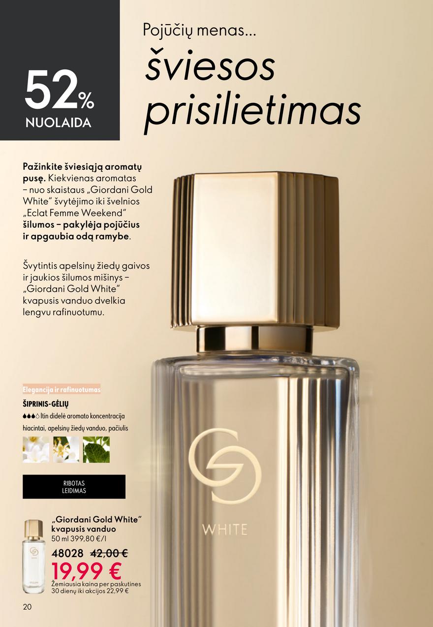 Oriflame katalogas akcijos nuo 
  2026-04-22 iki 
  2026-05-12 | Leidinukas.lt puslapis 20