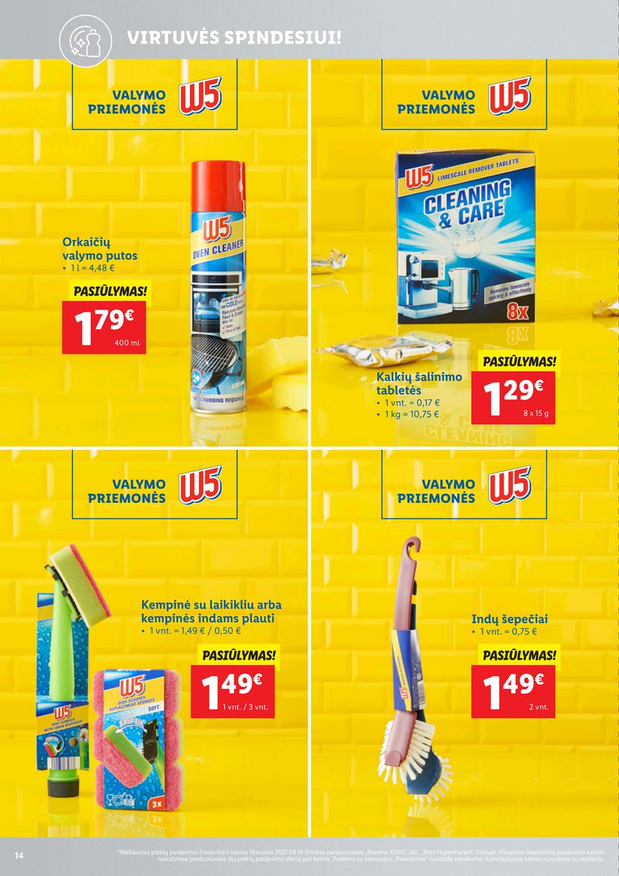 Ldil ne maisto leidinys akcijos nuo 
  2021-08-23 iki 
  2021-08-29 | Leidinukas.lt puslapis 14