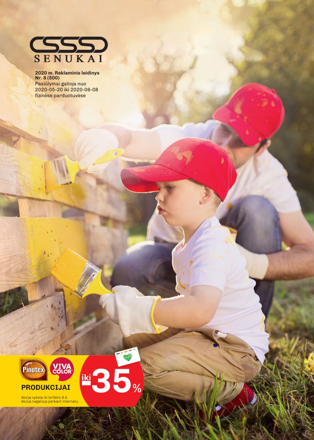 Senukai reklaminis leidinys akcijos nuo 
  2020-05-20 iki 
  2020-06-08 | Leidinukas.lt puslapis 1