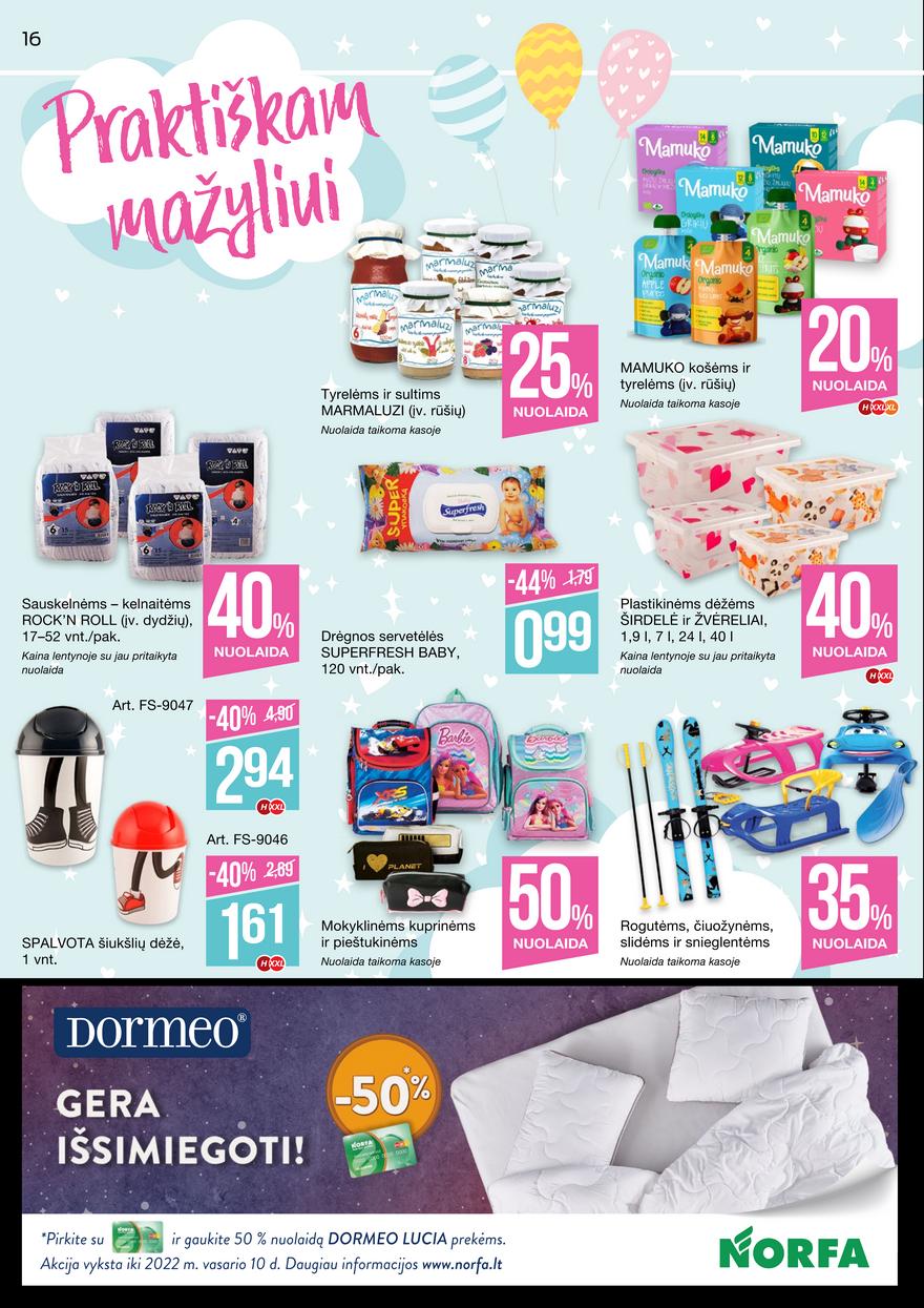 Norfos kaininis leidinys akcijos nuo
2021-12-02 iki
2021-12-15 | Leidinukas.lt puslapis 16
