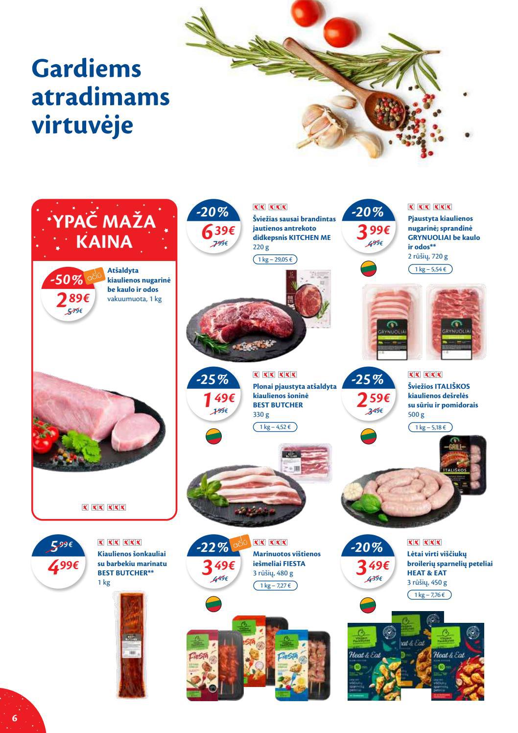 Maxima kaininis leidinys akcijos nuo 
  2021-12-28 iki 
  2022-01-03 | Leidinukas.lt puslapis 6