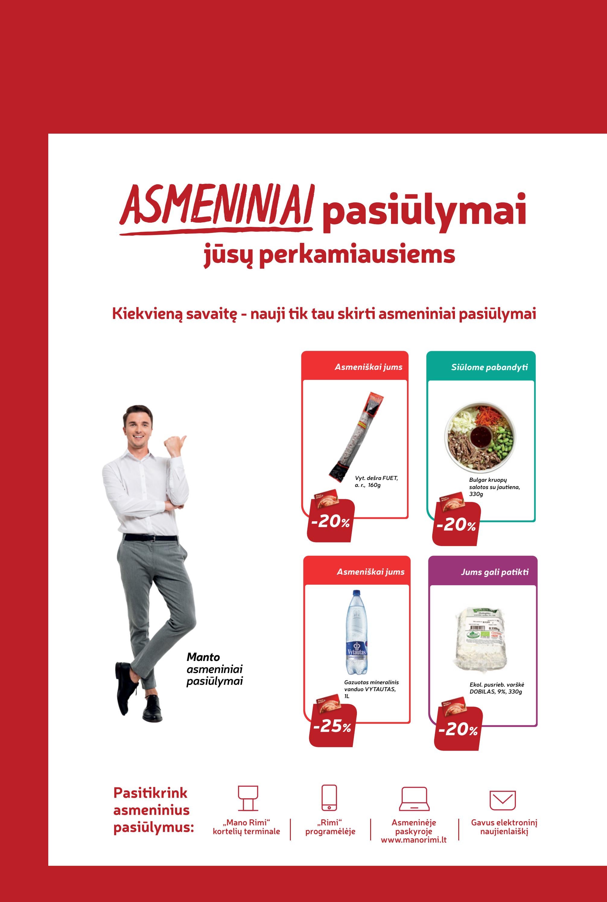 Rimi savaitinis leidinys akcijos nuo 
  2022-09-13 iki 
  2022-09-19 | Leidinukas.lt puslapis 26