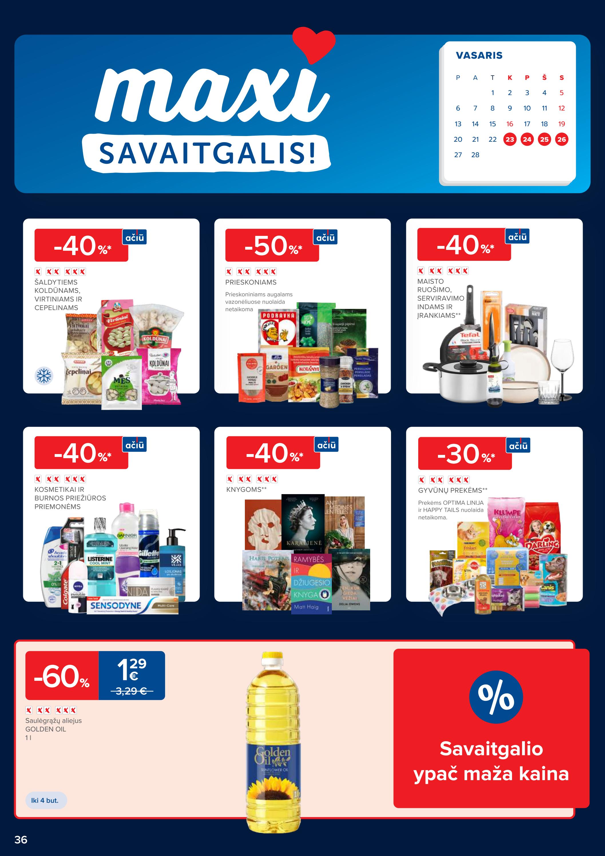 Maxima leidinys akcijos nuo 
  2023-02-21 iki 
  2023-02-27 | Leidinukas.lt puslapis 36