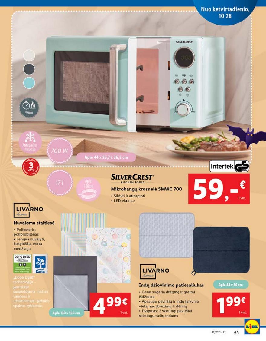 Ldil ne maisto prekių pasiūlymai akcijos nuo 
  2021-10-25 iki 
  2021-10-31 | Leidinukas.lt puslapis 23