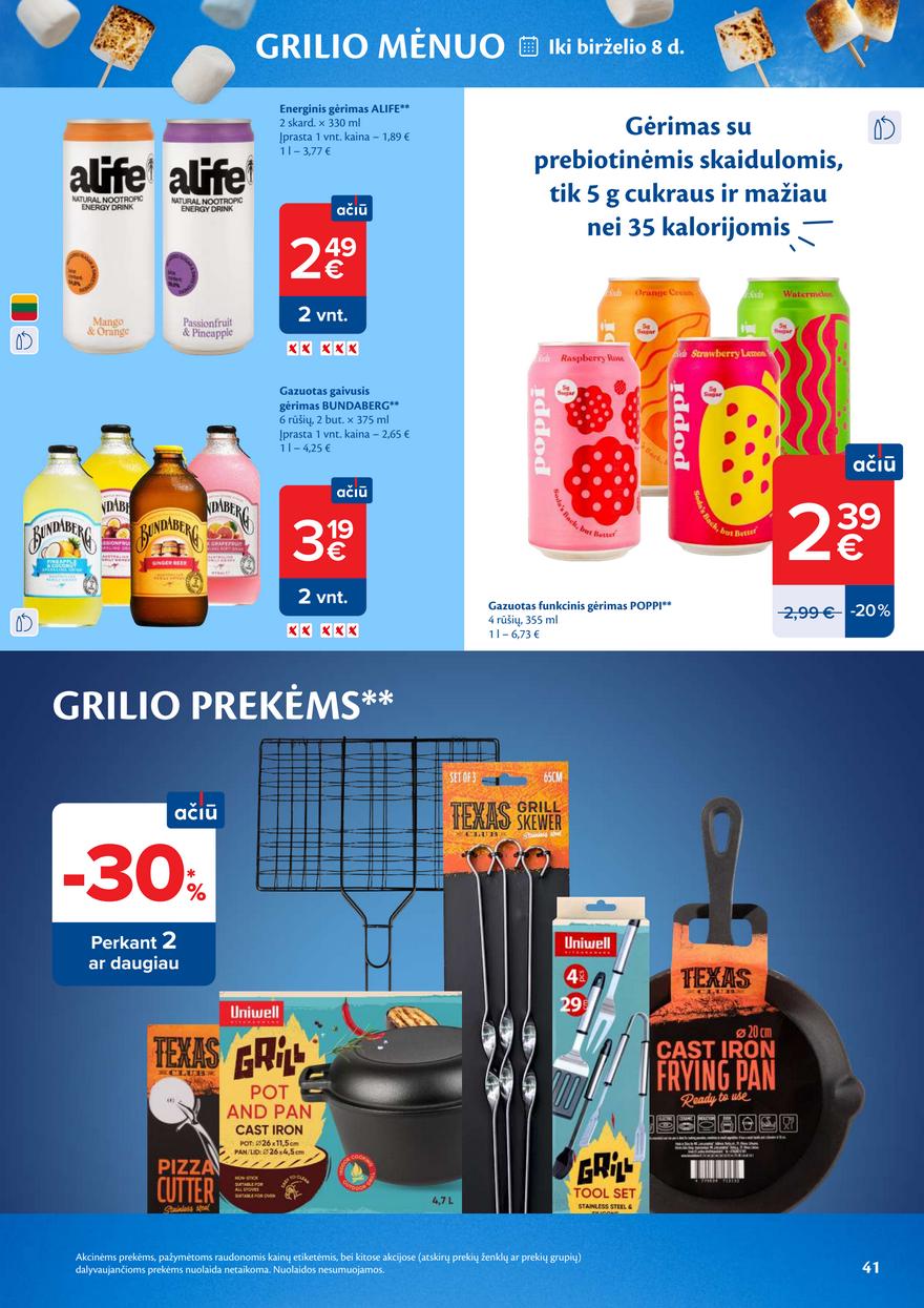 Maxima leidinys akcijos nuo 
  2026-06-02 iki 
  2026-06-08 | Leidinukas.lt puslapis 41