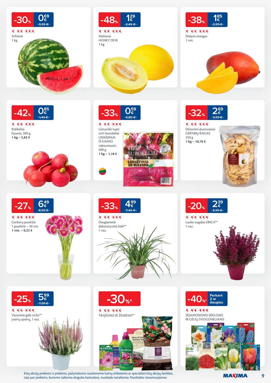 Maxima savaitinis leidinys 38 akcijos nuo
2024-09-17 iki
2024-09-23 | Leidinukas.lt puslapis 9