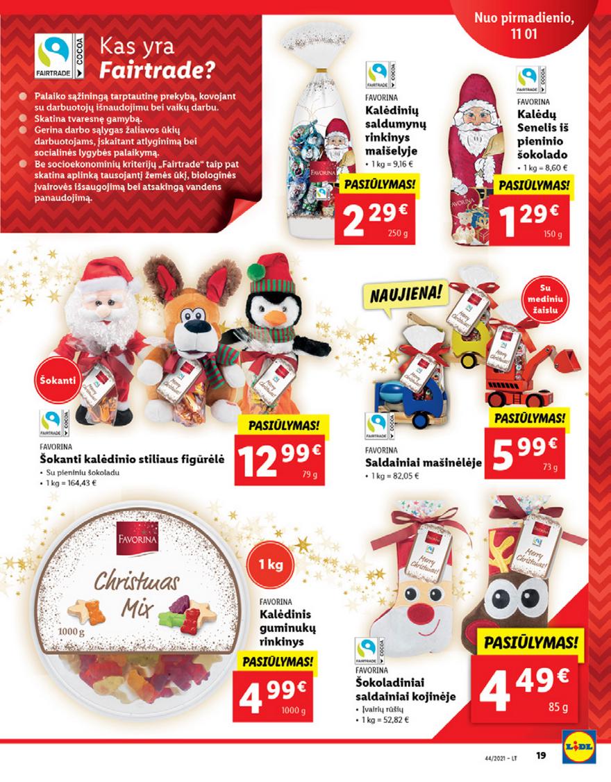 Lidl maisto prekių pasiūlymai akcijos nuo 
  2021-11-01 iki 
  2021-11-07 | Leidinukas.lt puslapis 19