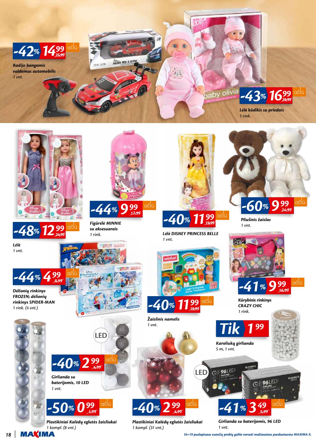 Maxima kaininis leidinys akcijos nuo 
  2019-11-19 iki 
  2019-11-25 | Leidinukas.lt puslapis 18