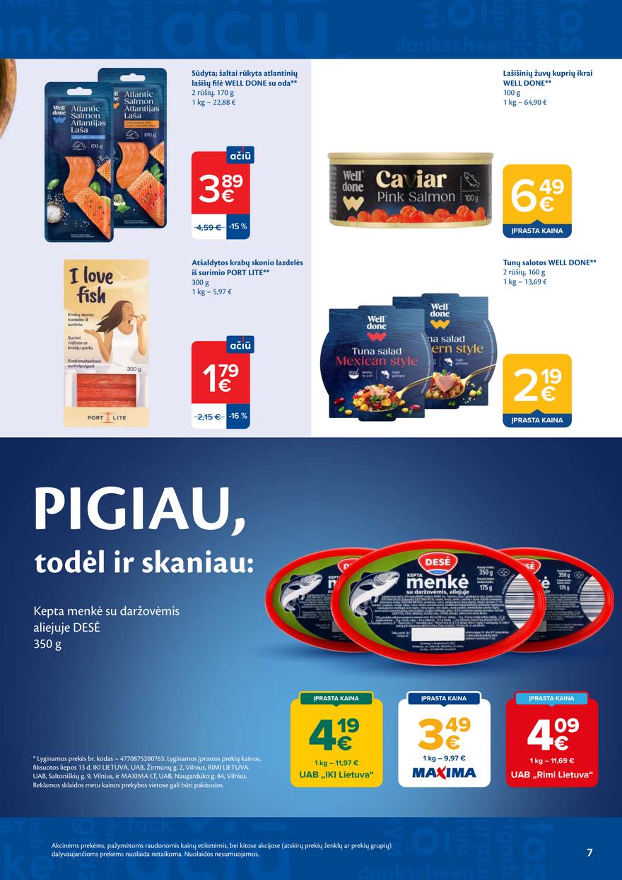 Maxima leidinys akcijos nuo 
  2026-07-21 iki 
  2026-07-27 | Leidinukas.lt puslapis 7