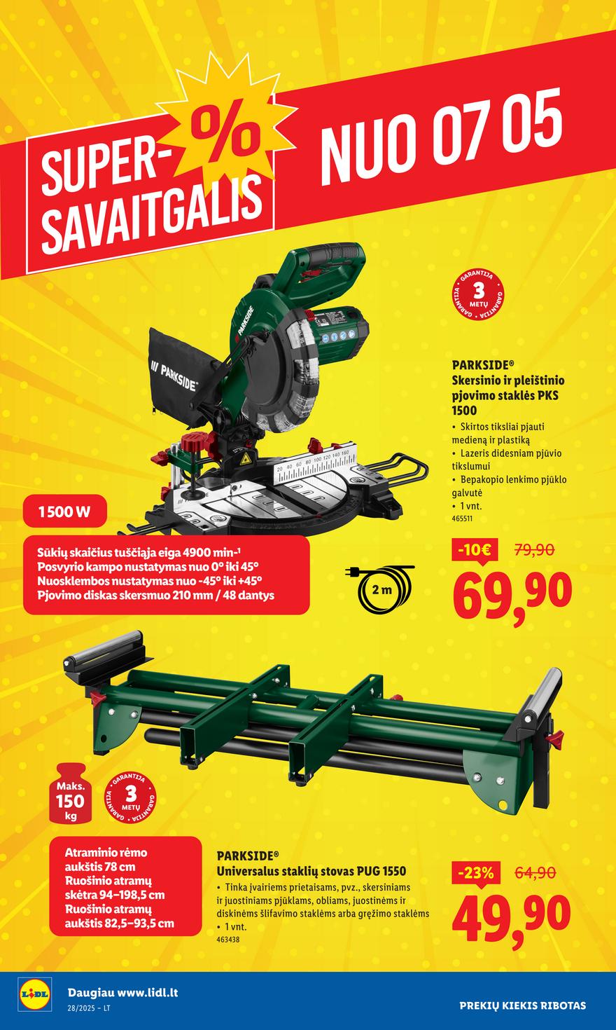 Lidl ne maisto leidinys akcijos nuo 
  2025-06-30 iki 
  2025-07-06 | Leidinukas.lt puslapis 40