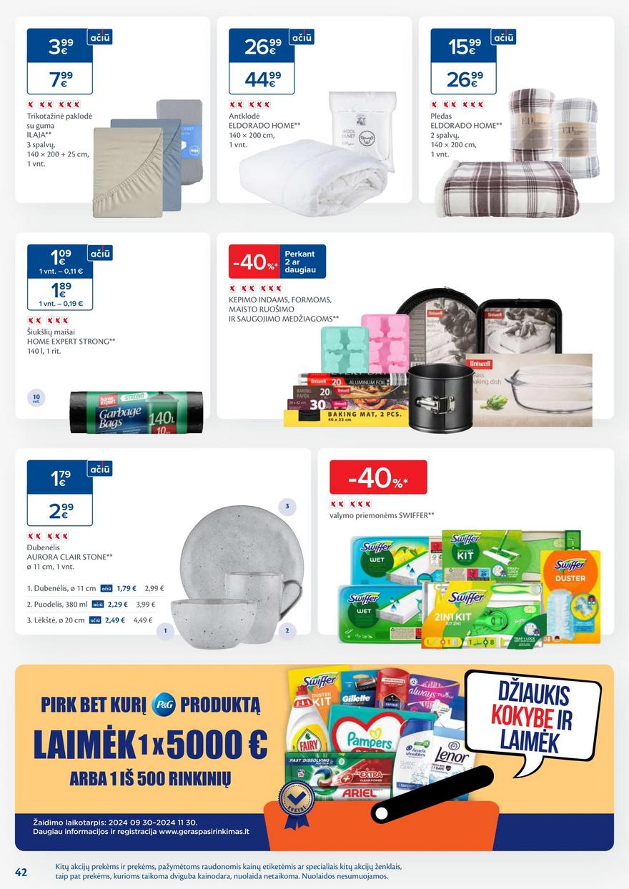 Maxima leidinys 41 akcijos nuo
2024-10-08 iki
2024-10-14 | Leidinukas.lt puslapis 42
