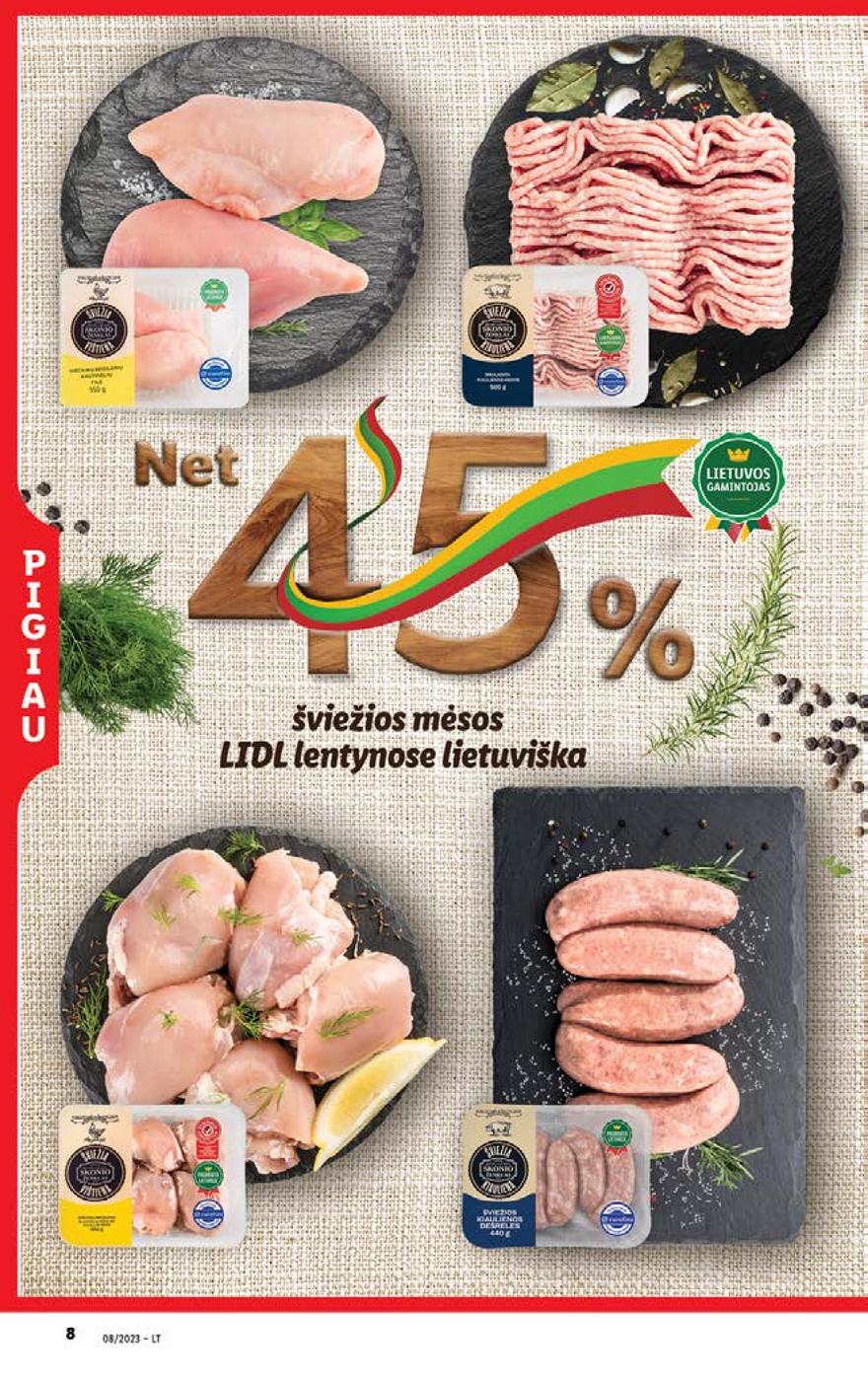 Lidl pasiūlymai akcijos nuo 
  2023-02-20 iki 
  2023-02-26 | Leidinukas.lt puslapis 8