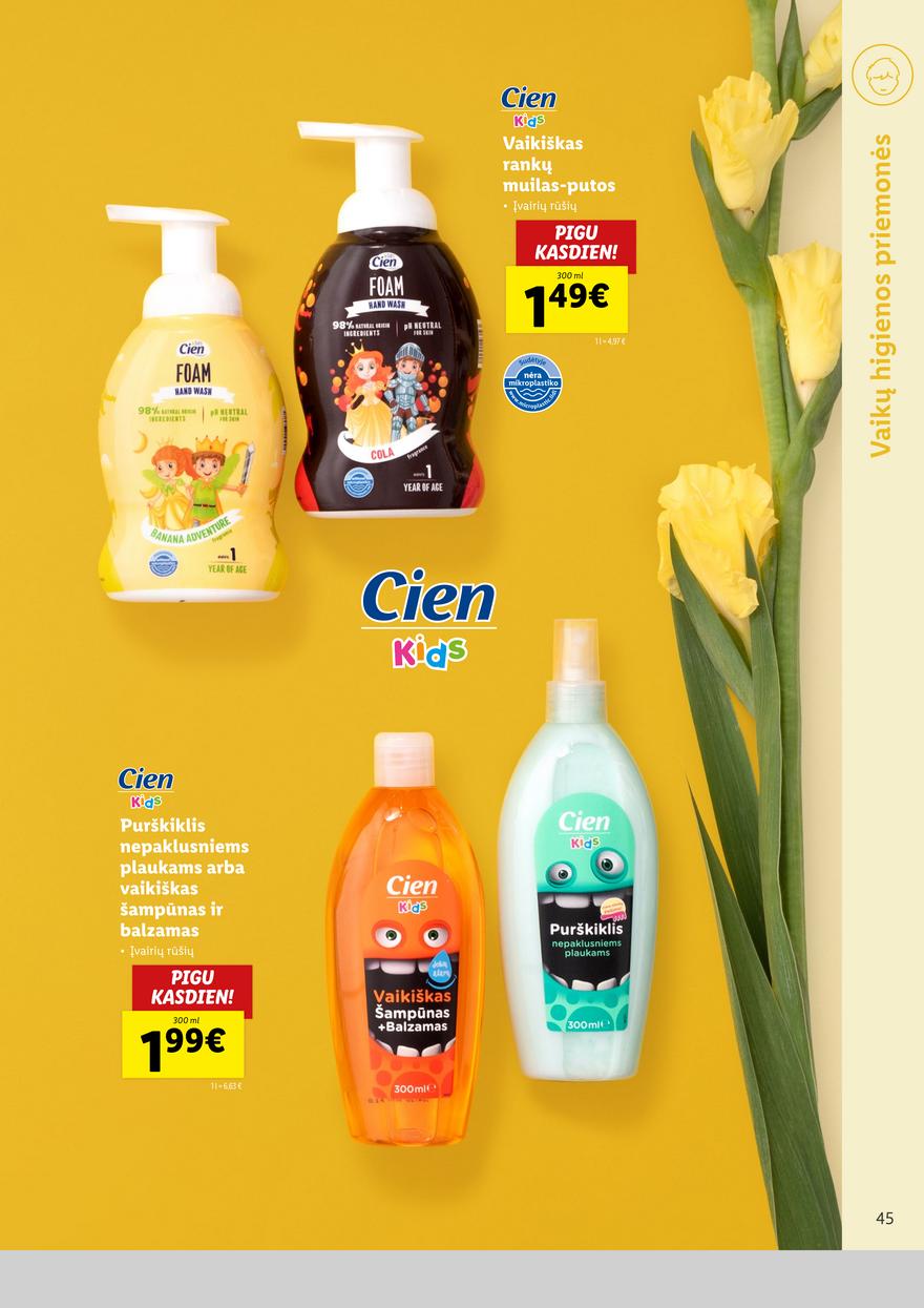 Lidl pasiūlymai akcijos nuo 
  2022-10-13 iki 
  2022-10-19 | Leidinukas.lt puslapis 45