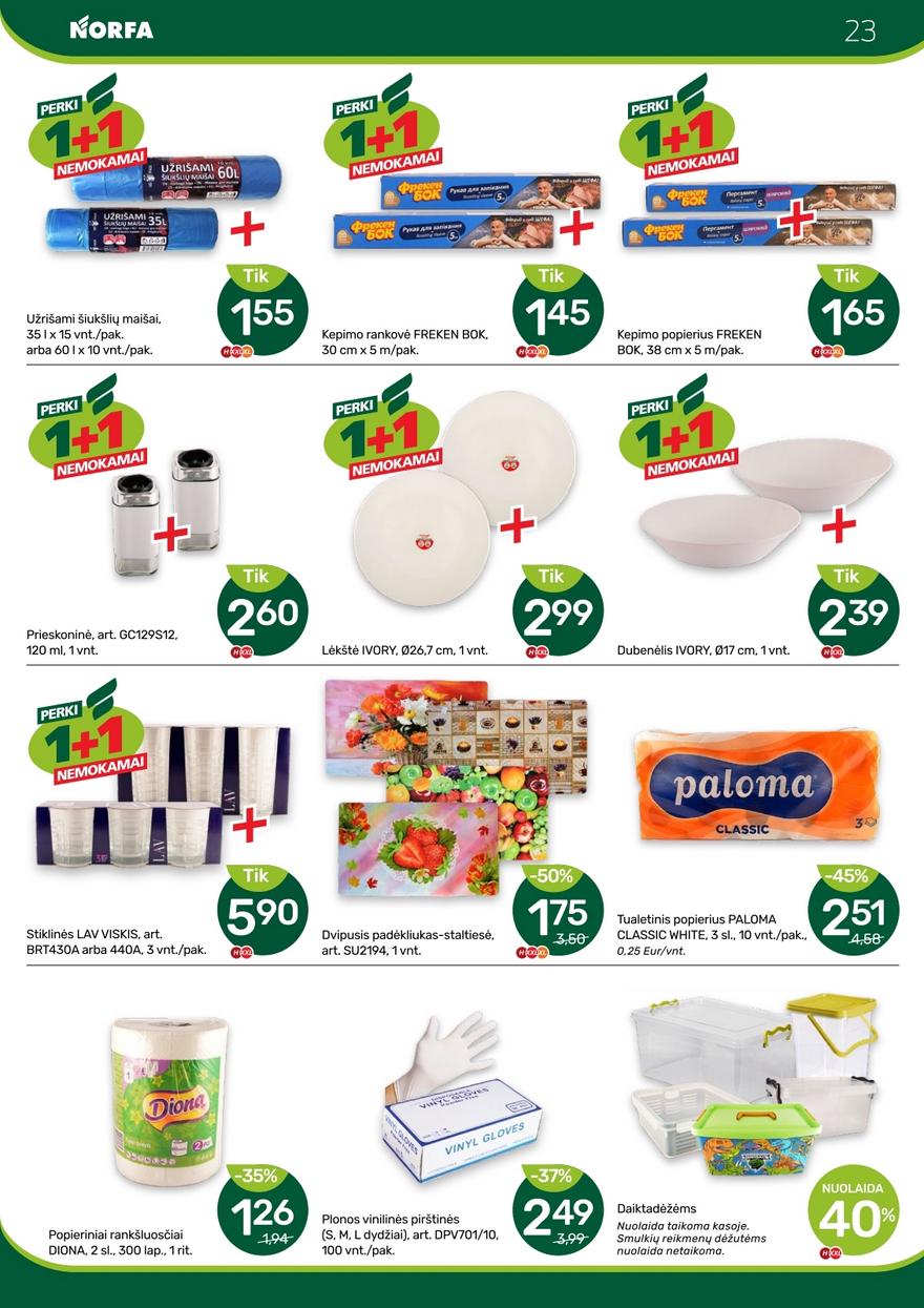 Norfos leidinys akcijos nuo 
  2025-05-29 iki 
  2025-06-11 | Leidinukas.lt puslapis 23