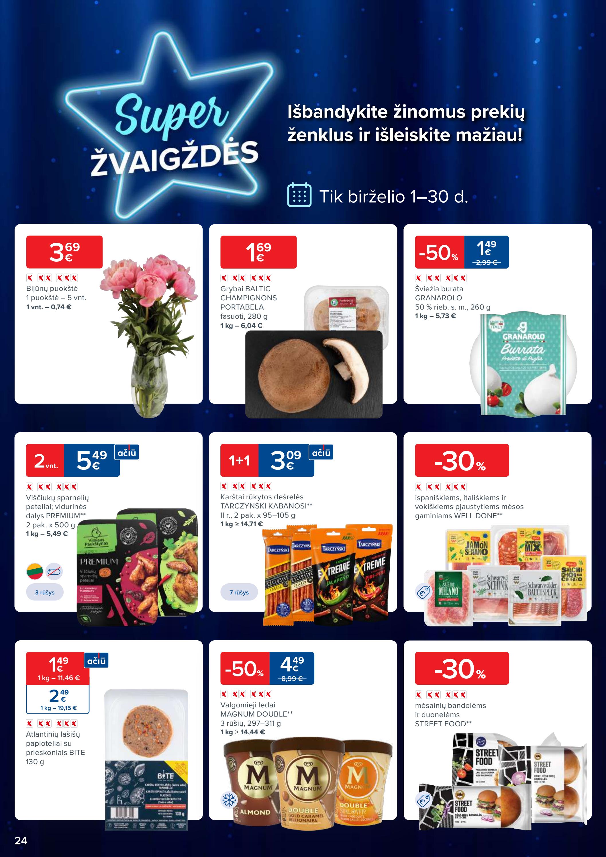 Maxima kaininis leidinys akcijos nuo 
  2023-06-12 iki 
  2023-06-19 | Leidinukas.lt puslapis 24