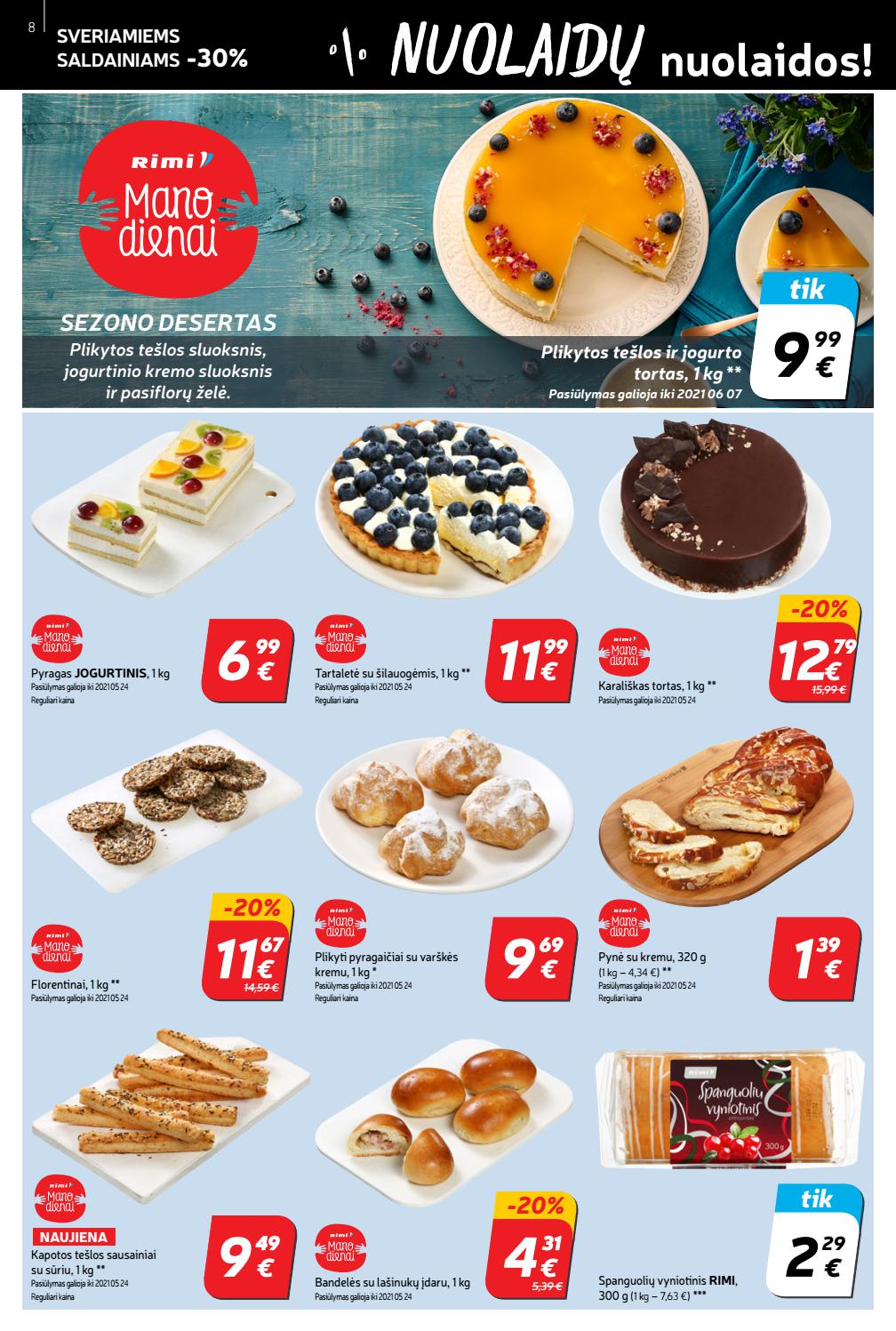 Rimi savaitinis leidinys akcijos nuo 
  2021-05-11 iki 
  2021-05-17 | Leidinukas.lt puslapis 8